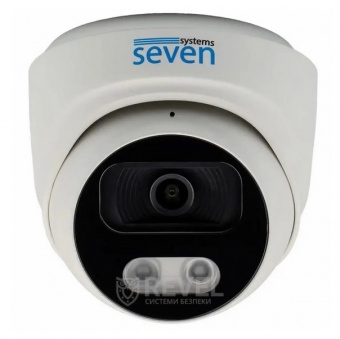 2Мп IP видеокамера Full Color SEVEN IP-7212PA-FC (2,8 мм)