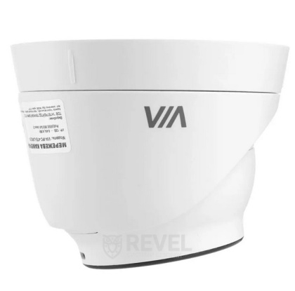 4Мп купольная IP видеокамера с гибридной подсветкой и микрофоном VIASecurity VIA-IPC-4TE-LIM (2.8 мм)