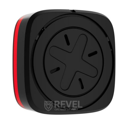 Беспроводной адресный пожарный оповещатель световой Ajax EN54 FireProtect (VAD) Jeweller Black