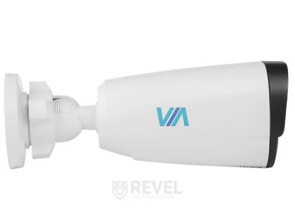 Комплект 2Мп IP уличного IP67 видеонаблюдения на 4 камеры со звуком VIA SECURITY VS-B22AS-2MP-4MIC