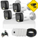 Комплект уличного 5Мп HD видеонаблюдения со звуком и двойной Smart Dual Light подсветкой Dahua DH-ILA-5MP-4OUT