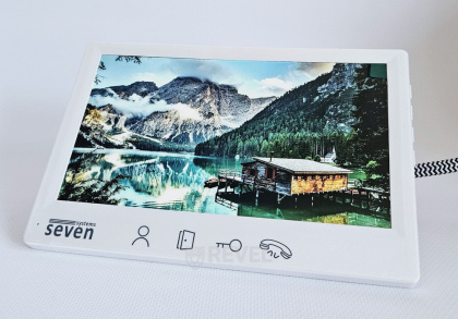 Комплект Full HD видеодомофона с детекцией и записью видео SEVEN DP–7571FHD-Neo Kit box (white)