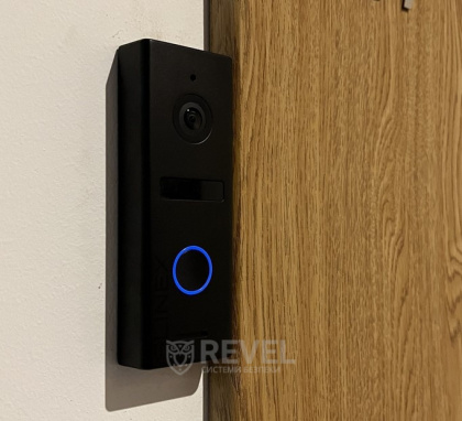 Комплект сенсорного 7" IPS FHD видеодомофона с детектором и записью Slinex KIT SQ-FHD (Black)