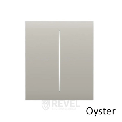 Кнопка для двухклавишного выключателя Ajax CenterButton (2-gang)