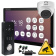 Wi-Fi 10-дюймовый домофон с дополнительной камерой SEVEN DP-7517 Cam Kit black (запись видео, дозвон на телефон, поддержка Tuya Smart)