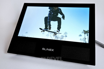 Wi-Fi видеодомофон с AI-детекцией движения и переадресацией вызова на мобильное приложение Slinex Sonik AI Smart Kit black