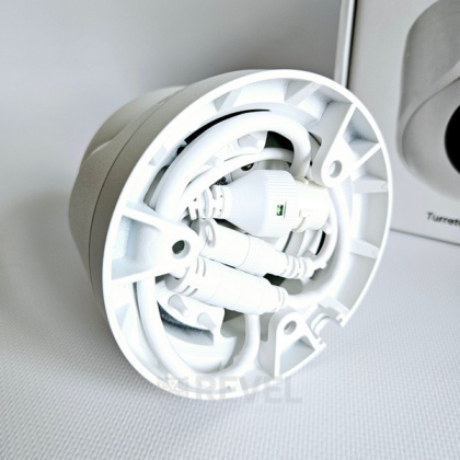 8Мп IP камера видеонаблюдения Ajax TurretCam white (2.8мм) с микрофоном и возможностями искусственного интеллекта