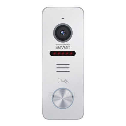 IP вызывная панель с поддержкой Tuya Smart и со встроенным считывателем SEVEN CP-7500FHD-Wi-Fi white