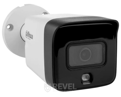 4Мп IP PoE видеонаблюдение для улицы со звуком, детекцией и записью Dahua DH-BULTC-4MP-4MIC