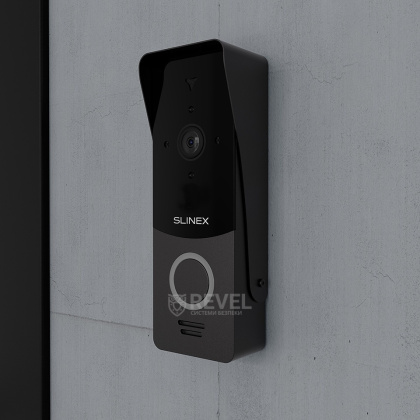 Wi-Fi видеодомофон с AI-детекцией движения и переадресацией вызова на мобильное приложение Slinex Sonik AI Kit black