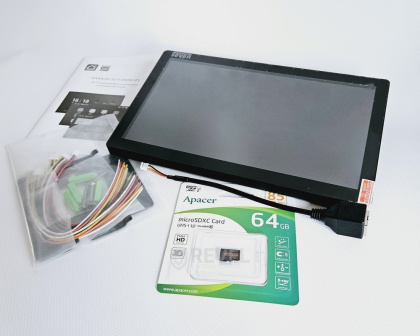 Wi-Fi 10" домофон с дополнительной камерой Seven DP-7517 Video Kit black (запись видео, дозвон на телефон, поддержка Tuya Smart)