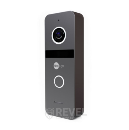 Комплект домофона с записью видео Neolight NeoKIT HD PRO Black (Kappa+ HD и SOLO FHD)