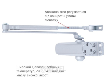 Доводчик RYOBI *9900 9903 GREY_ANTHRACITE