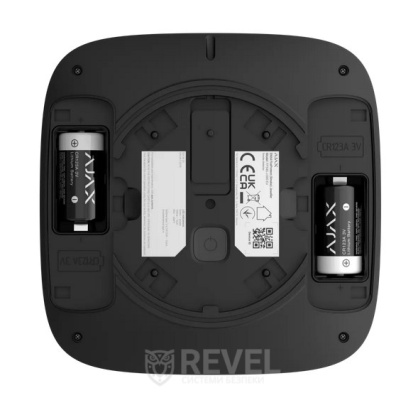 Извещатель пожарный тепловой со звуковым оповещением Ajax EN54 FireProtect (Heat/Sounder) black