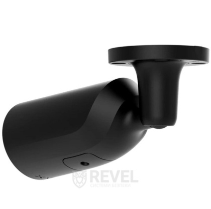 5Мп уличное IP PoE видеонаблюдение со звуком и возможностями искусственного интеллекта Ajax BulletCam-5MpHL-Kit black