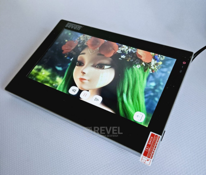 Wi-Fi домофон с дополнительной камерой Seven DP-7577 Video Kit black (запись видео, дозвон на телефон, поддержка Tuya Smart)