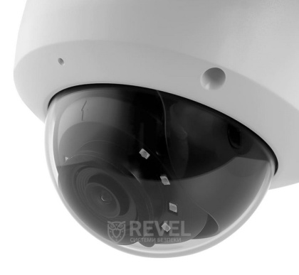 4Мп IP купольная антивандальная видеокамера c микрофоном VIA SECURITY VS-D24AS(VP) (2.8мм)
