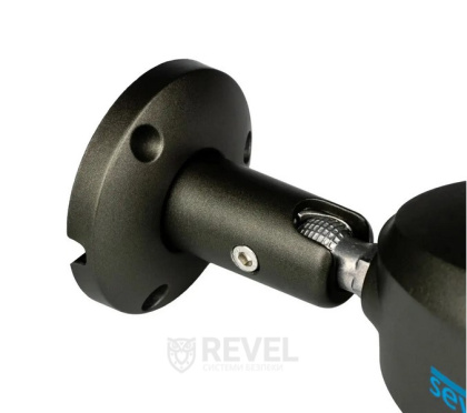 5Мп уличная IP видеокамера с микрофоном и двойной подсветкой SEVEN IP-7225PA-DL black (2,8 мм)