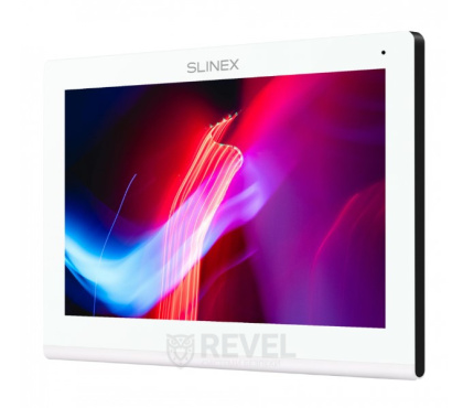10" IPS видеодомофон + FullHD видеопанель Slinex Nexo 10 Kit White (программная детекция движения и запись видео)