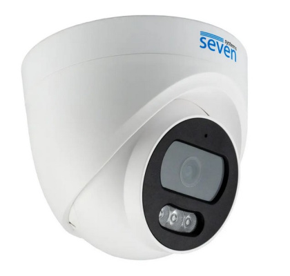 2Мп IP камера видеонаблюдения с микрофоном SEVEN IP-7212PA Lite white (2.8 мм)