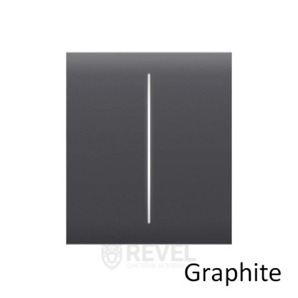 Кнопка для двухклавишного выключателя Ajax CenterButton (2-gang)