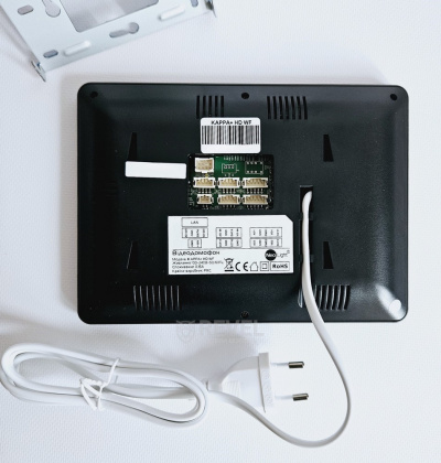 Wi-Fi домофон для частного дома с электромеханическим замком NeoLight Smart Home Black (Kappa + HD WF с записью и дозвоном на телефон)