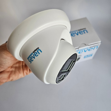Wi-Fi домофон с дополнительной камерой Seven DP-7577 Video Kit white (запись видео, дозвон на телефон, поддержка Tuya Smart)