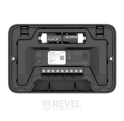 Беспроводной адресный модуль для пожарной сигнализации Ajax EN54 I/O Module (2X2) Jeweller Black
