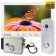 FHD комплект видеодомофона с 140° панелью вызова и замком Seven Kit FHD Home-Lock white