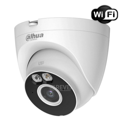 3Мп WiFi IP видеокамера с микрофоном и двойной подсветкой Dahua DH-IPC-HDW1339DA-SAW-IL (2.8мм)