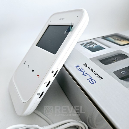 Комплект видеодомофона Slinex SK-04 и панели вызова ML-16HR