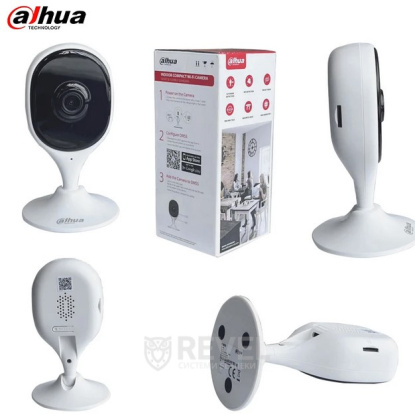 Wi-Fi 5Мп видеонаблюдение с бесперебойным питанием, аналитикой и двусторонним звуком Dahua DH-C5A-UPS-KIT