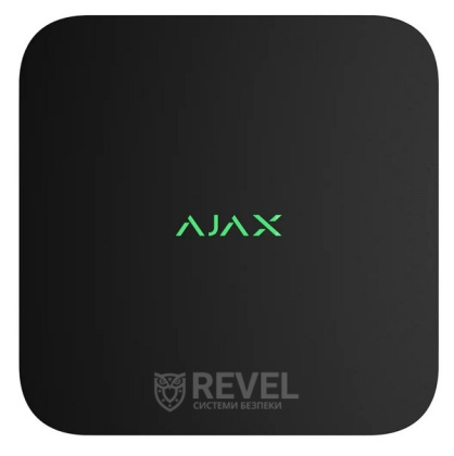 Сетевой видеорегистратор Ajax NVR black 8-канальный