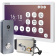 Wi-Fi видеодомофон 10 дюймов с замком для частного дома SEVEN DP–7517 Lock Kit white: детектор движения и поддержка Tuya Smart