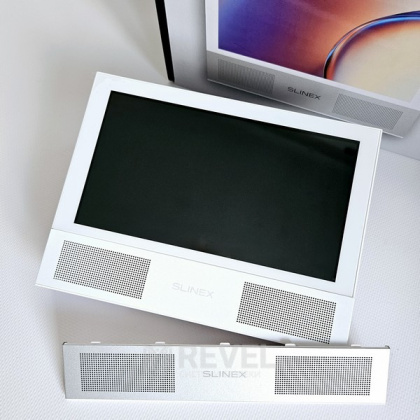 Wi-Fi видеодомофон с замком Slinex Sonic AI Home Kit white — интеллектуальная AI-детекция движения и переадресация вызова