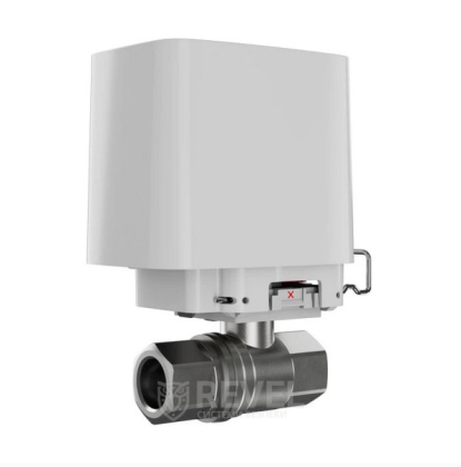 Кран перекрытия воды с дистанционным управлением Ajax WaterStop 1" White