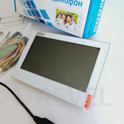 7-дюймовый Wi-Fi домофон с магнитным замком для уличной установки SEVEN DP-7577 Rfid WP Kit (защита IP66 / IP68)