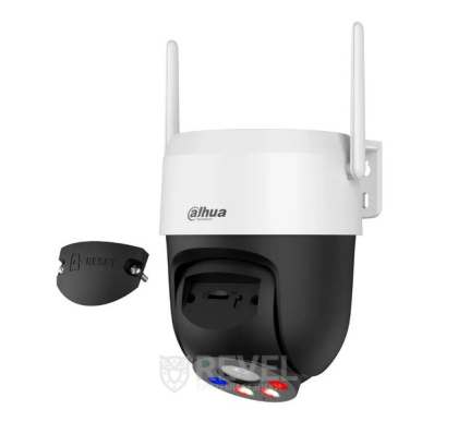 5Мп IP PT поворотная WiFi Dual Light видеокамера с двусторонним звуком Dahua DH-P5AS-PV (4мм)