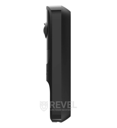 Видеозвонок Ajax DoorBell black со встроенным искусственным интеллектом, ИК-сенсором и управлением в приложении
