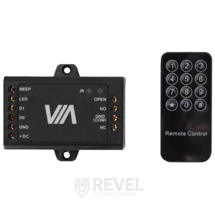 Контроллер для одной двери Via Security VC-01P