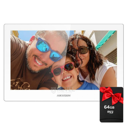 7-дюймовый IP-видеодомофон с поддержкой Wi-Fi HikVision DS-KH6350-WТE1 White