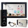 Домофон для частного дома с электромеханическим замком SEVEN DP-7570 FHD Lock Kit Black