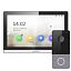 Комплект 7" IP WiFi домофона и WiFi панели вызова HikVision DS-WF63-CR-KIT Black (мобильное приложение и удаленный доступ)
