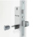 Умный Bluetooth дверной биометрический замок (цилиндр) SEVEN LOCK SL-7773BF black (40-106 мм)