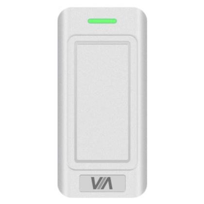 Автономный контроллер со встроенным считыателем (125 кГц EM) Via Security VSA-11P/E White