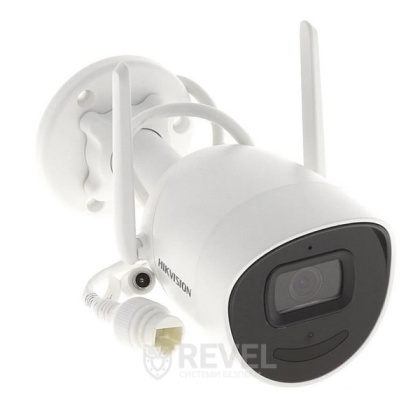 4Мп IP Wi-Fi видеокамера с микрофоном и динамиком Hikvision DS-2CV2041G2-IDW W (2.8мм)