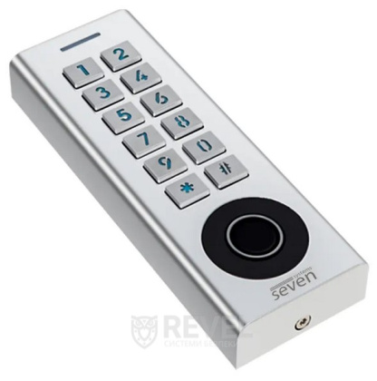 Биометрический Smart контроллер доступа со встроенным считывателем SEVEN CR-7474BFW MF (Bluetooth + Wi-Fi)