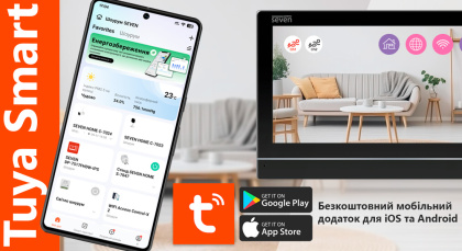 Комплект Wi-Fi домофона 7 дюймов и вызывной панели со считывателем SEVEN DP-7576 Key Kit black Комплект Wi-Fi домофона 7 дюймов и вызывной панели со считывателем SEVEN DP-7576 Key Kit black