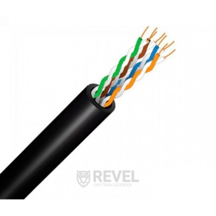 Кабель сетевой FinMark UTP 305м, CAT5e 4P 24AWG PE B Outdoor
