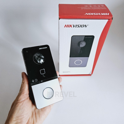 Беспроводной Wi-Fi домофон с замком и Wi-Fi панелью со считывателем Hikvision Smart Home (управление со смартфона)